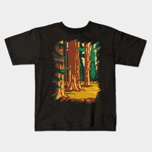 Sequoia and Kings Canyon National Park Kids T-Shirt